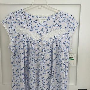 BNWT!  Eileen West jersey, waltz length gown-Sz L